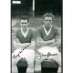 Signed photo of Tony McNamara and Jimmy Harris the Everton footballers.